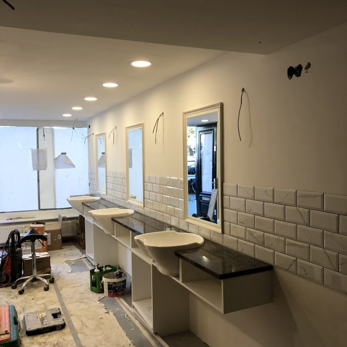 Verbouwing Barbershop - PvEprojecten4